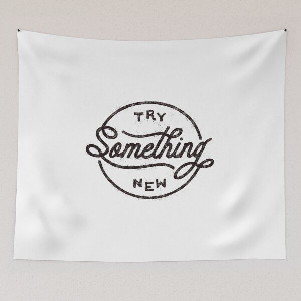 Item preview, TRY SOMETHING NEW designed and sold by VINCENTYANZO.