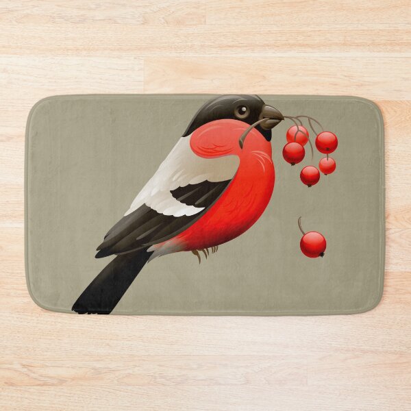 Item preview, Red robin bird designed and sold by dplachkinova.