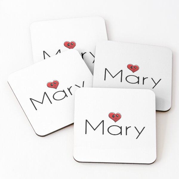 Item preview, Mary Cute Heart My Name Is Mary. designed and sold by ProjectX23.