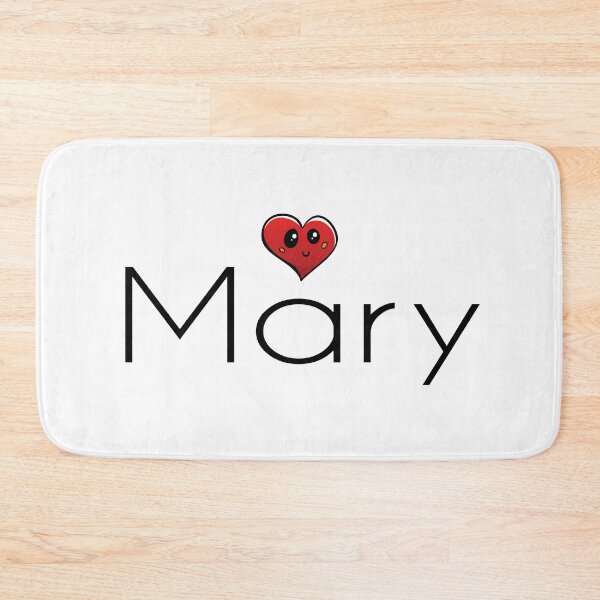 Item preview, Mary Cute Heart My Name Is Mary. designed and sold by ProjectX23.