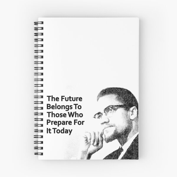 Item preview, Malcolm X - Quote The Future Belongs To Those Who Prepare For It Today designed and sold by fizana.