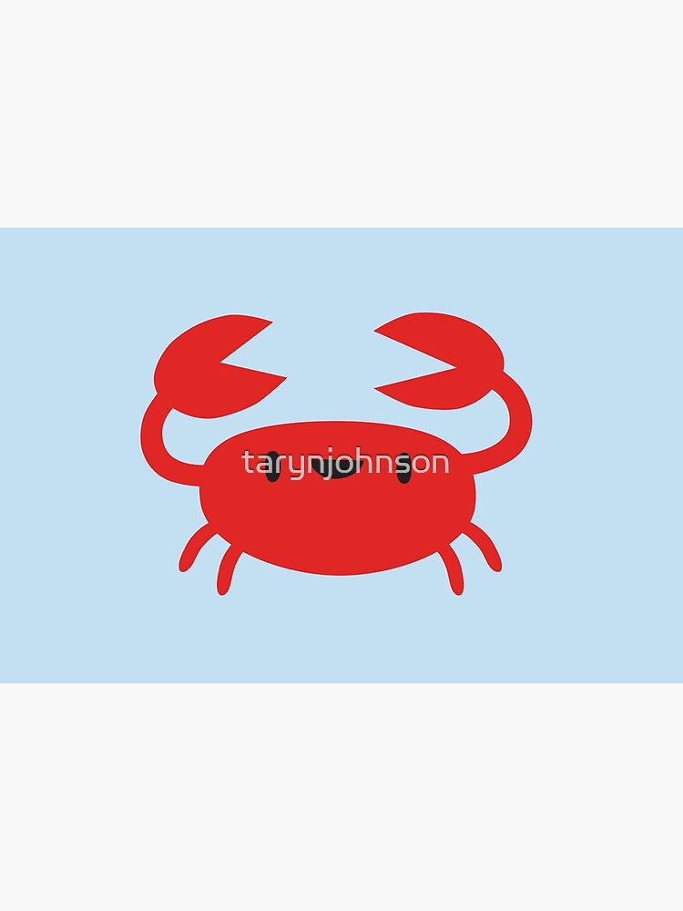 Discover Happy Crab Bath Mat