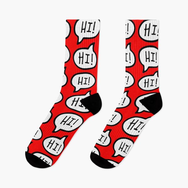 Item preview, HI! English, American Greeting, Hello, Speech Bubble designed and sold by Celticana.