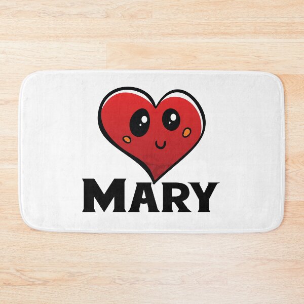 Item preview, Mary Cute Heart My Name Is Mary. designed and sold by ProjectX23.