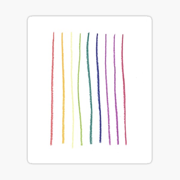 Item preview, Rainbow Chalk lines designed and sold by TaraTarantula.