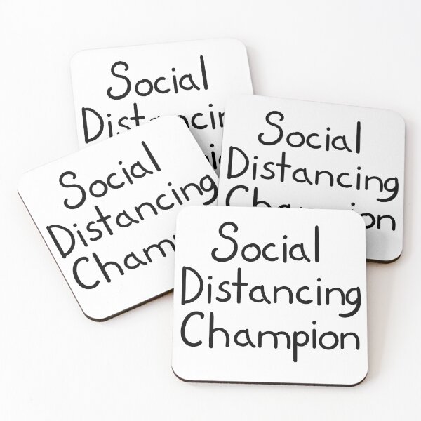 Item preview, Social Distancing Champion designed and sold by Adastumae.
