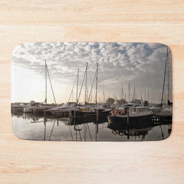 Item preview, Early Morning in a Marina designed and sold by hajarsdeco.