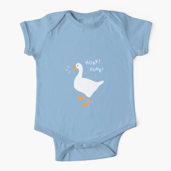 Honk Honk Goose Short Sleeve Baby One-Piece