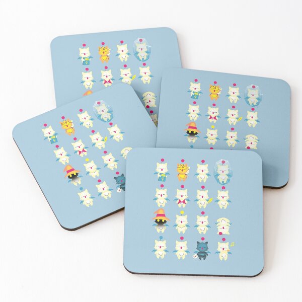 Final Fantasy IX - Moogle Medley Coasters (Set of 4)
