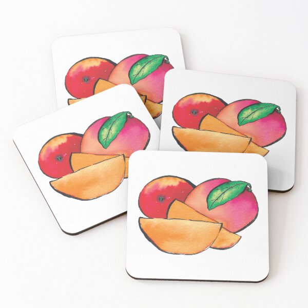 Item preview, Mangoes wall art - fruit collection designed and sold by printmesomecolo.