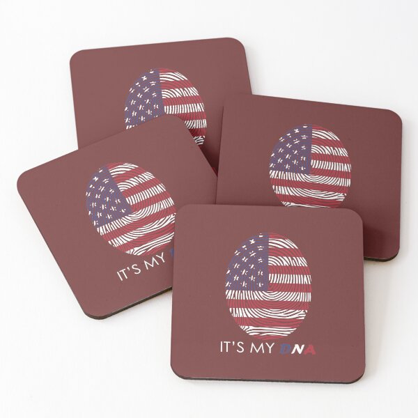 Item preview, ITS MY DNA AMERICA - fingerprint USA designed and sold by danyc88.