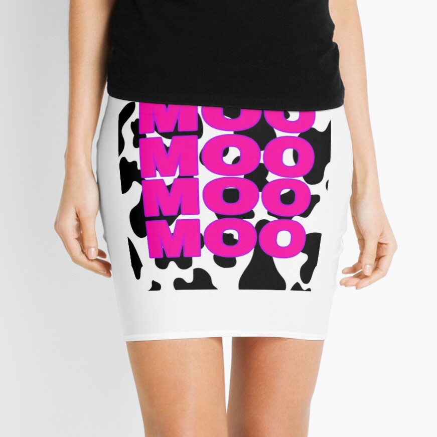 Cow skirt and outlet top doja cat