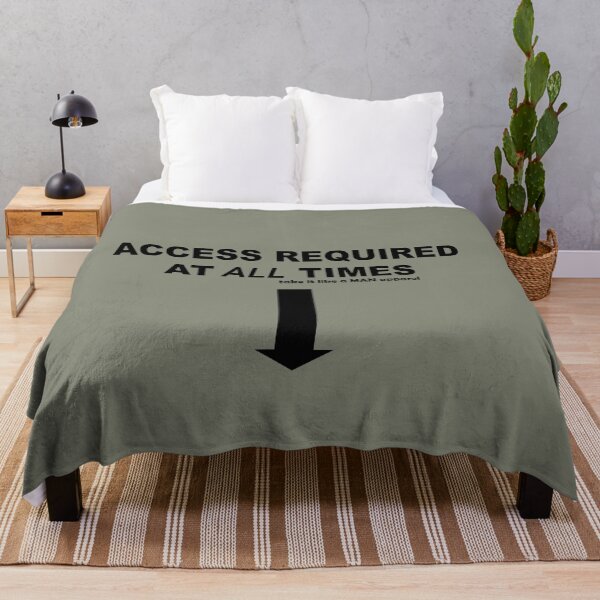 Item preview, Access requiered at all time (BACK Top) designed and sold by takeitlikeaMAN.