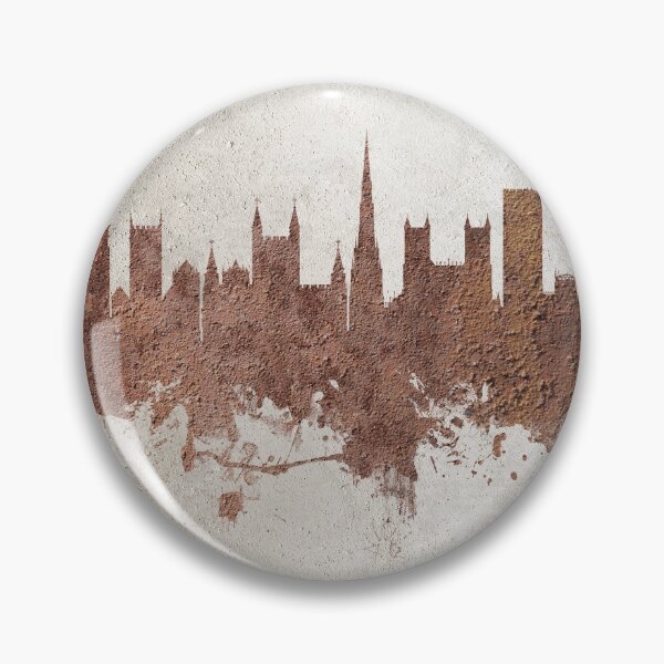 Aperçu de l'œuvre Bristol England Skyline créée et vendue par ArtPrints.
