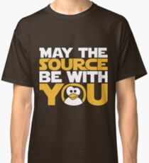 May The Source Be With You - Tux Edition Classic T-Shirt
