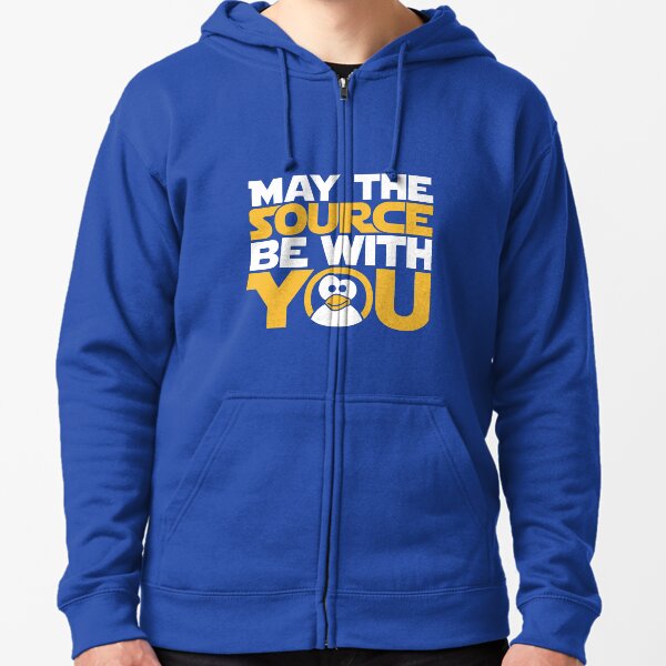 Item preview, May The Source Be With You - Tux Edition designed and sold by Refugeek.