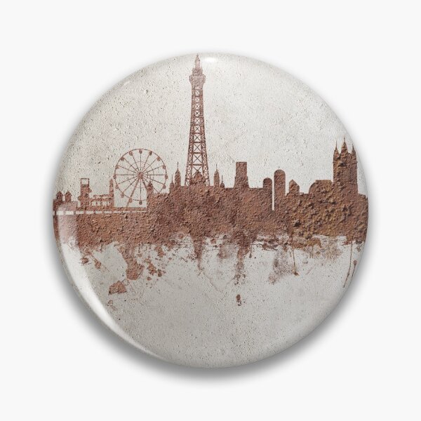 Item preview, Blackpool England Skyline designed and sold by ArtPrints.