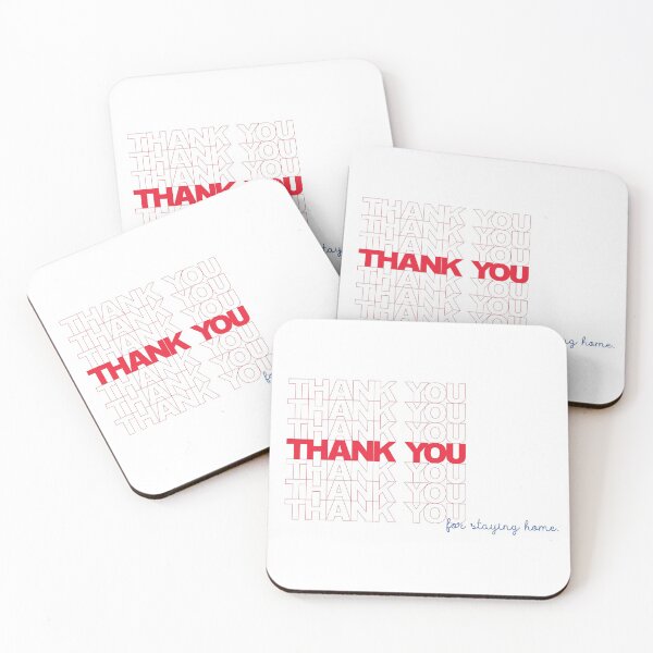 Item preview, Thank You For Staying Home designed and sold by Paddock9Designs.