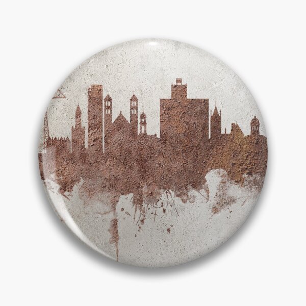 Item preview, Middlesbrough England Skyline designed and sold by ArtPrints.