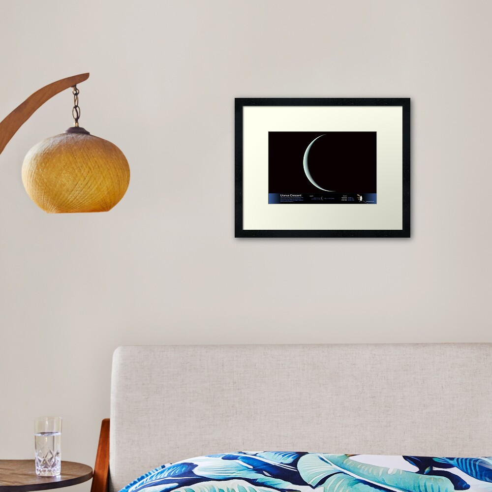 Item preview, Framed Art Print designed and sold by OuterSpaceInfo.