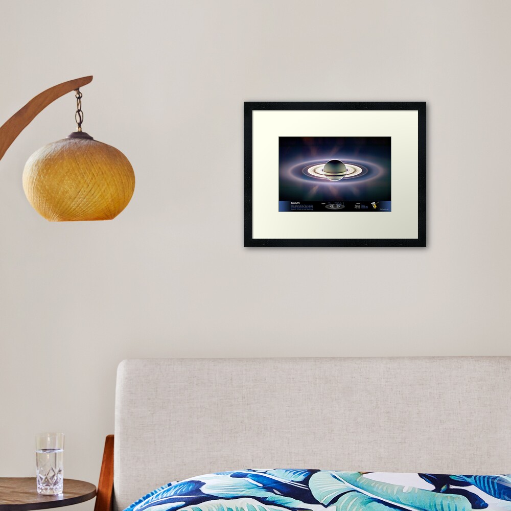 Item preview, Framed Art Print designed and sold by OuterSpaceInfo.