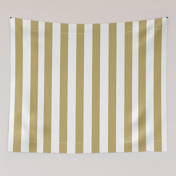 Item preview, Camel Beige and White Thick Stripe Pattern designed and sold by SqueakyRicardo.