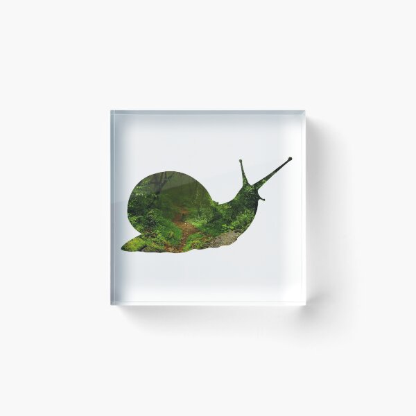 Item preview, Snail Silhouette Forest Landscape Cutout designed and sold by nickp1480.