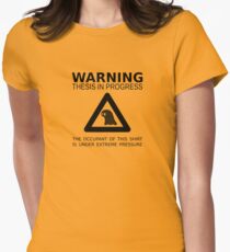 Thesis (Monster) In Progress - two lof bees Women's Fitted T-Shirt