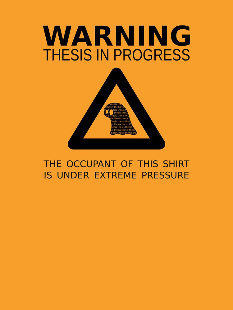Thumbnail 3 of 3, Fitted T-Shirt, Thesis (Monster) In Progress - two lof bees designed and sold by Josh Bush.
