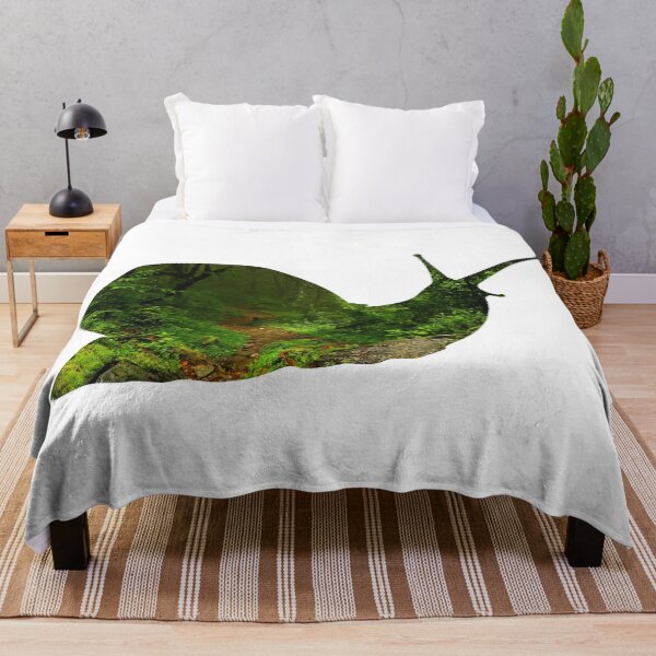 Item preview, Snail Silhouette Forest Landscape Cutout designed and sold by nickp1480.