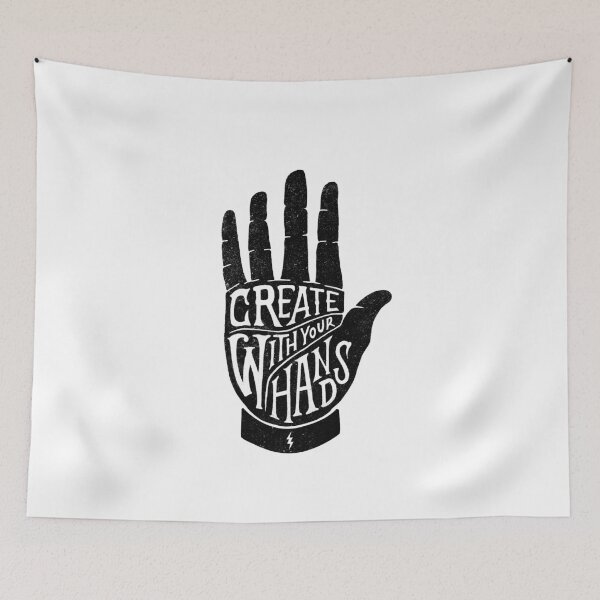 Item preview, CREATE WITH YOUR HANDS designed and sold by VINCENTYANZO.