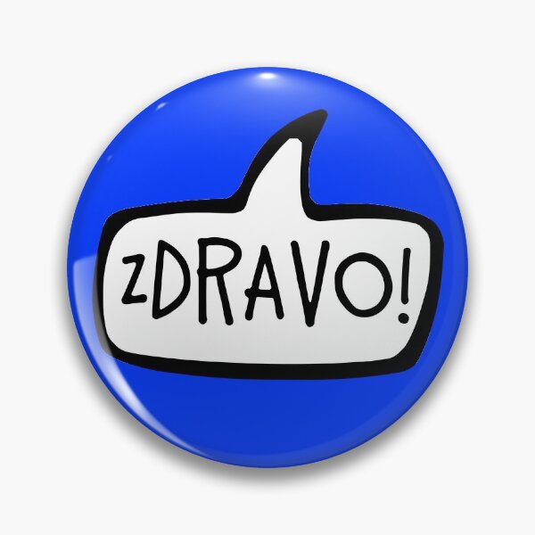 Item preview, ZDRAVO! Bosnian Serbian Greeting, Hi, Hello, Bosnia designed and sold by Celticana.
