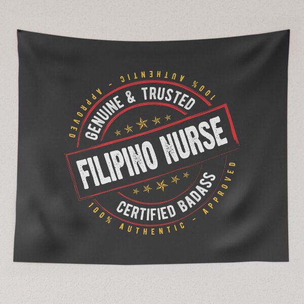 Item preview, Filipino Nurses Funny Medical ER Health Filipina Nurse Gift designed and sold by Maljonic.