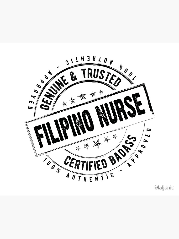 "Filipino Nurses Funny Medical ER Health Filipina Nurse Gift" Comforter