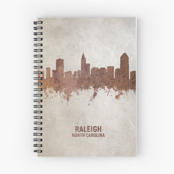 Item preview, Raleigh North Carolina Skyline designed and sold by ArtPrints.