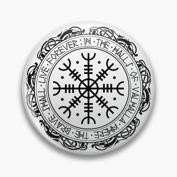 Item preview, Aegishjalmur The Helm of Awe Viking Shield Art fr Warriors designed and sold by DesignsbyZazz.