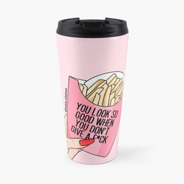Look good by Sasa Elebea Travel Mug