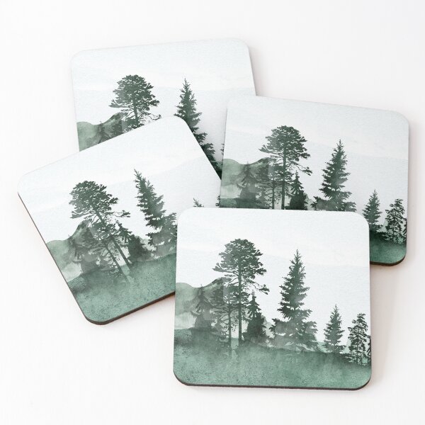 Item preview, Forest  painting  watercolor designed and sold by millamix.