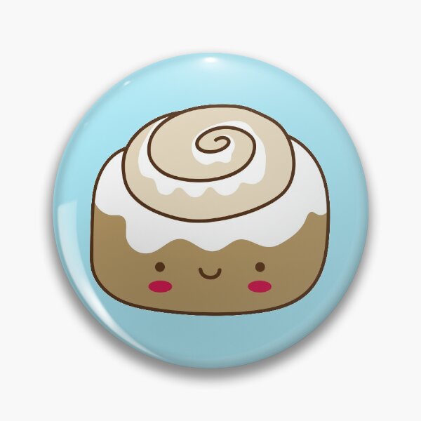 Item preview, Cute Kawaii Cinnamon Bun designed and sold by Design Minds Boutique.