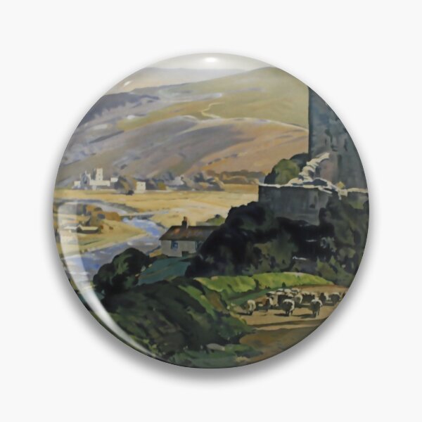 Item preview, Northeast Dales vintage travel poster designed and sold by stickart-marek.