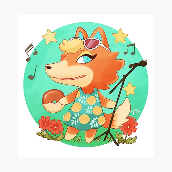 Fox Animal Crossing New Horizons Photographic Prints Redbubble