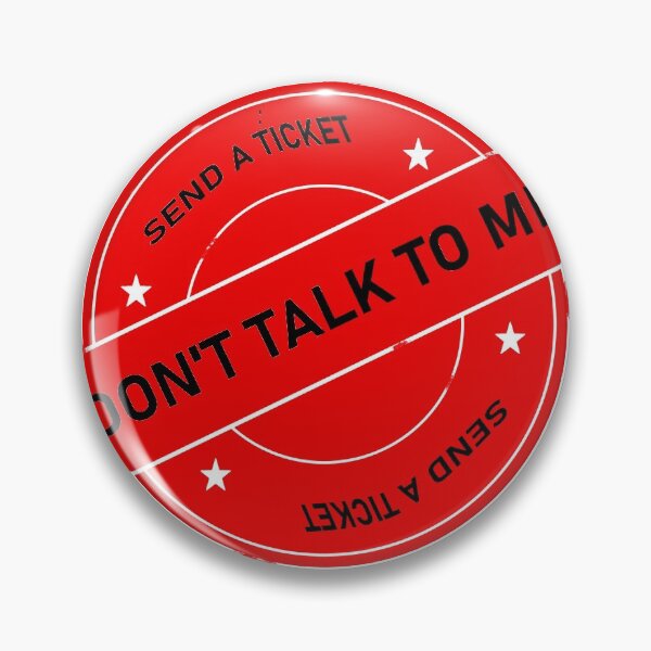 Item preview, Don't Talk to Me designed and sold by byobsquared.