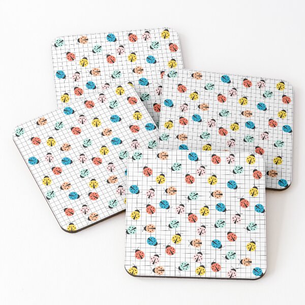 Item preview, Cute and Colorful Ladybug Print designed and sold by kapotka.