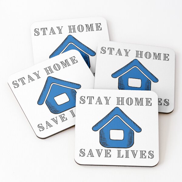 Item preview, Stay Home Save Lives House designed and sold by MySmugMugs.