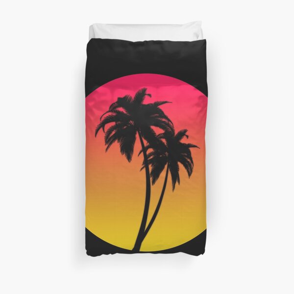 MASTER OF THE MIAMI SUNSET Duvet Cover