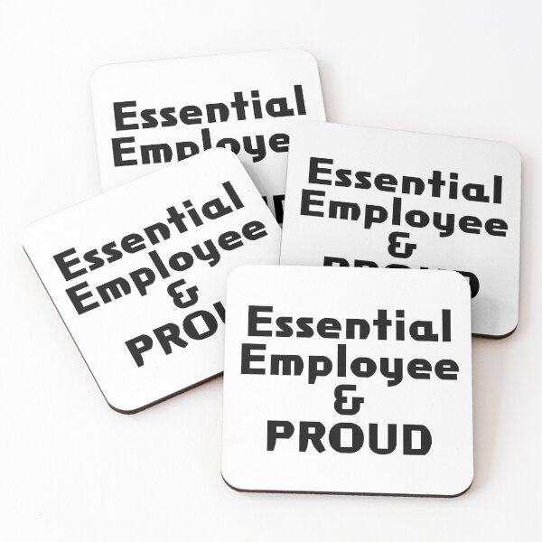 Item preview, Essential Employee & PROUD designed and sold by akaiawa.