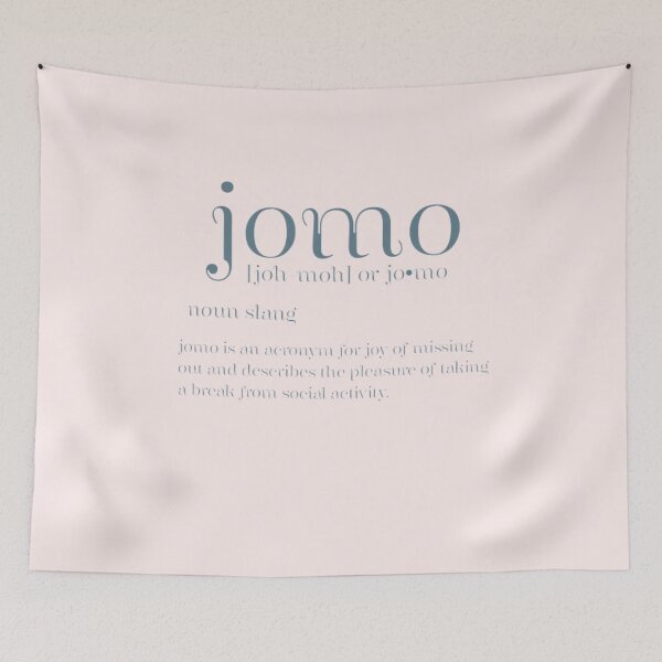 Item preview, Is Jomo the new fomo ? designed and sold by Vishal Varma.