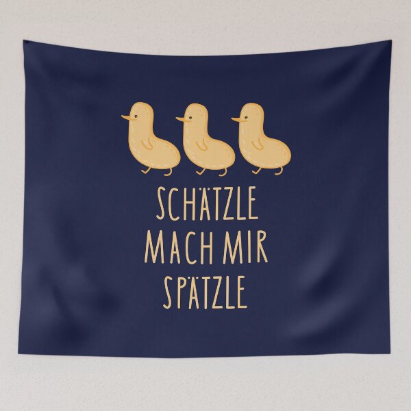 Aperçu de l'œuvre Trésor avec spaetzle créée et vendue par spontania.