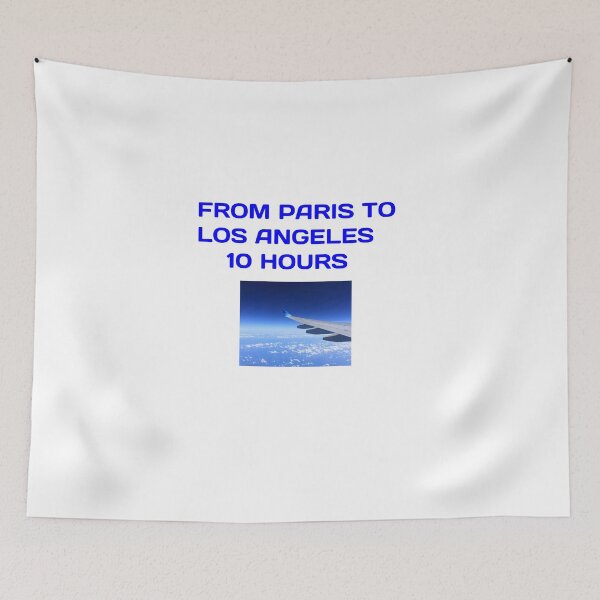 Item preview, T-Shirt from Paris to Los Angeles 10 hours designed and sold by Axel20.