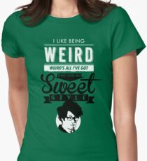 I like Being Weird Women's Fitted T-Shirt